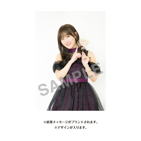 SKE48】鎌田菜月 生誕記念Tシャツ(XXL)＆メッセージ入り生写真（2026年