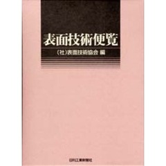 表面技術便覧