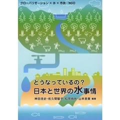 どうなっているの？日本と世界の水事情　グローバリゼーション×水×市民・ＮＧＯ