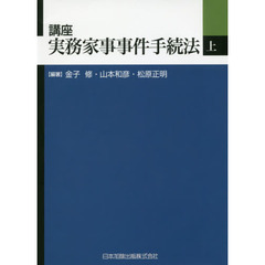 講座実務家事事件手続法　上