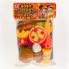 ごっこあそび　おうちでハンバーガーショッ