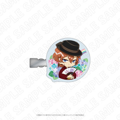 キャラディショナルトイ 文豪ストレイドッグス×紫陽花　アクリルヘアクリップ（中原中也）