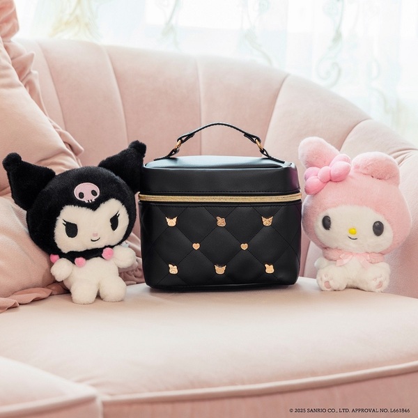 【新品未開封】大きめバニティバッグ入り マイメロディ まとめ売り マイメロディコレクション」バニティバッグ(FREE ピンク