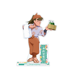 忍たま乱太郎 描き下ろしイラスト 中在家長次 みんなで商いver. BIGアクリルスタンド
