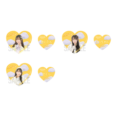 【SKE48】14南澤恋々 「サンダルだぜ」　ステッカー2枚セット【EC限定】