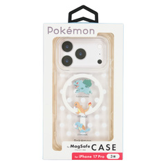iPhone17Pro対応ポケットモンスター MagSafe対応ケース フシギダネ&ヒトカゲ＆ゼニガメ（2026年6月以降発売予定）