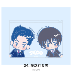 TVアニメ「SK∞ エスケーエイト」 クリアポーチ 04.愛之介＆忠