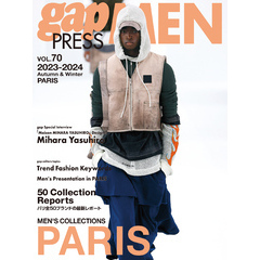 2023-2024 A/W gap PRESS MEN vol.70 PARIS