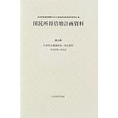 国民所得倍増計画資料　第３５巻　小委員会審議経過・部会資料　教育訓練小委員会