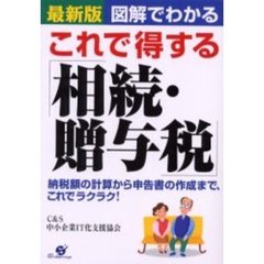 これで得する「相続・贈与税」　図解でわかる　納税額の計算から申告書の作成まで、これでラクラク！　最新版