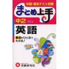 中２英語　要点がひと目でわかる！