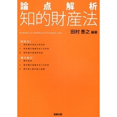 論点解析知的財産法