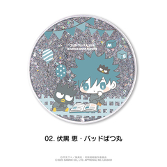 呪術廻戦×サンリオキャラクターズ　グリッターコースター 02.伏黒 恵・バッドばつ丸