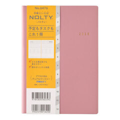 ＮＯＬＴＹ（ノルティ）　アクセスＢ６デュアルマンスリー月曜始まり（ピンク）［６４７６］　２０２６年１月始まり