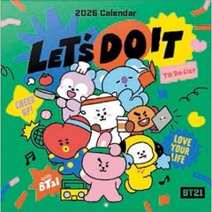 BT21（輸入版）　2026年カレンダー