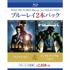 「アイアンマン」／「インクレディブル・ハルク」（Ｂｌｕ－ｒａｙ）