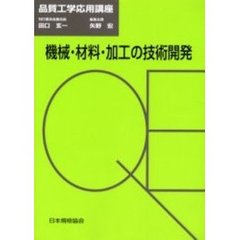 機械・材料・加工の技術開発