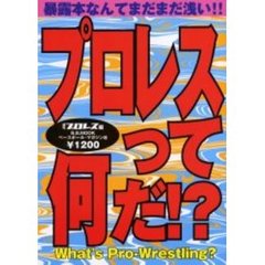 プロレスって何だ！？　暴露本なんてまだまだ浅い！！
