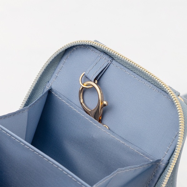 VIS フラワーカットスマホショルダー SAXE BLUE（セブン‐イレブン