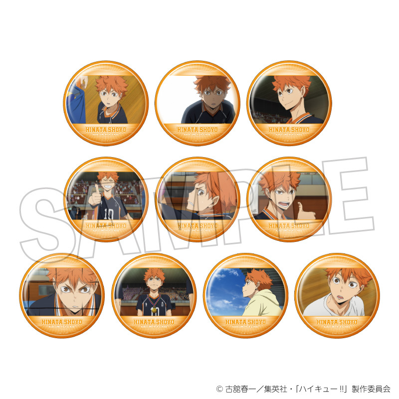 ハイキュー!! トレーディング缶バッジ2 日向翔陽BOX【単品