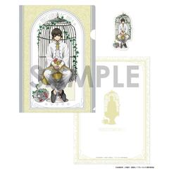 ブルーロック クリアファイル&ダイカットステッカーセット～Flower Cage～　4.蜂楽 廻