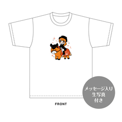 【SKE48】太田彩夏 生誕記念Tシャツ(M)＆メッセージ入り生写真（2026年8月度）