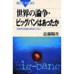 世界の論争・ビッグバンはあったか　決定的な証拠は見当たらない