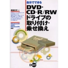 自分でできるＤＶＤ・ＣＤ－Ｒ／ＲＷドライブの取り付け・乗せ換え