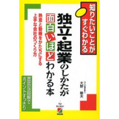 独立・起業のしかたが面白いほどわかる本　熱意と動機をかたちにする上手な会社のつくり方