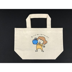 なつみちゃんトートバッグ〈青〉