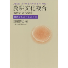 農耕文化複合形成の考古学　下　農耕がもたらしたもの