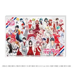 花とゆめ　2層アクリルパネル（花とゆめ50周年＆セブンネット25周年　ダブルアニバーサリー記念グッズ）【販路限定商品】