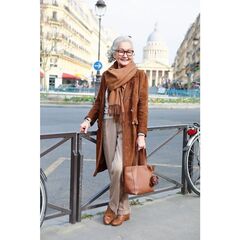 ８３歳「カフェ　キツネ」看板マダムのおしゃれマイスタイル１２０