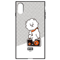 BT21 【RJ】 ガラスハイブリッドiPhoneXS/Xケース
