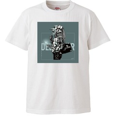 【jbstyle.】イラストプリントTシャツ DELIVERER　Lサイズ