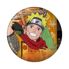 NARUTO-ナルト- 疾風伝 箔押し缶バッジ　忍武者　うずまきナルト（2025年11月中旬以降発売予定）