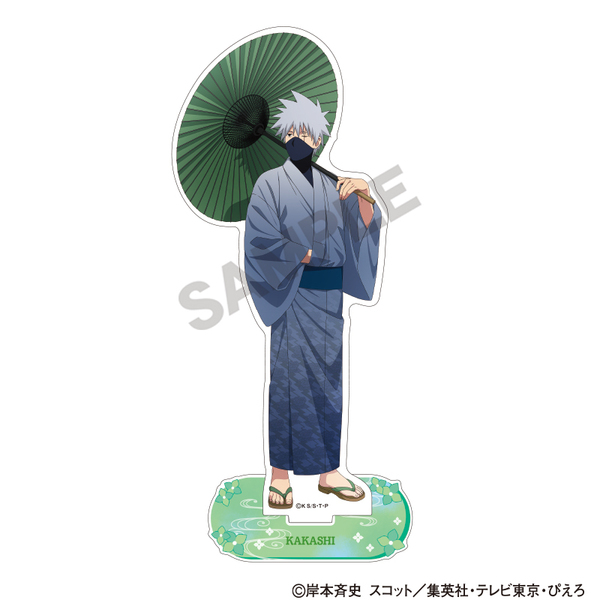 NARUTO うちはサスケ　はたけカカシ　ナルト和傘　絵馬　アクスタ　キャラアニ NARUTO-ナルト- 疾風伝 アクリルスタンド はたけカカシ 五月雨（2026年