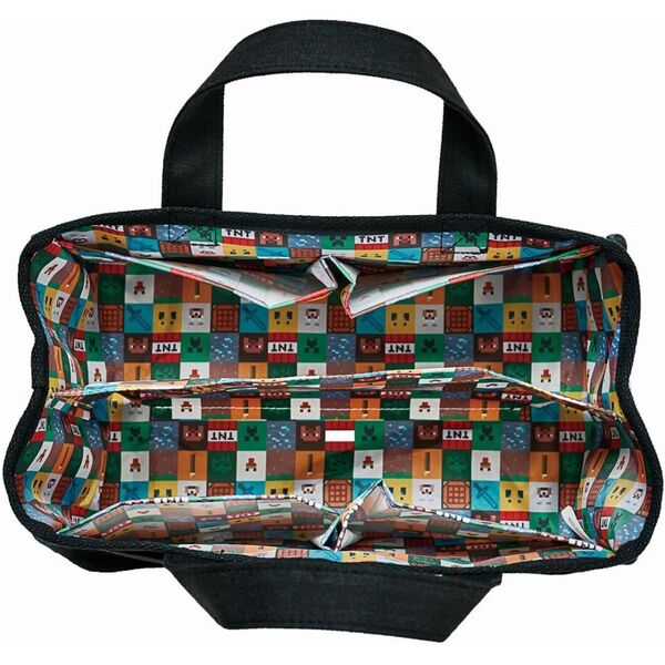 MINECRAFT かたづけ名人になれる インテリアトートBOOK クリーパーver