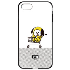 BT21 【CHIMMY】 ガラスハイブリッドiPhone8/7ケース