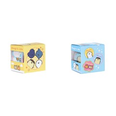 【セット】ロールデコレーションシール　お文具といっしょ　メッセージ/ラベル