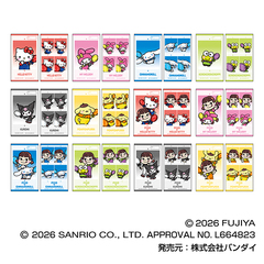 PEKO×サンリオキャラクターズ　メモリーカットステッカーIDphoto Vol.2【単品】（2026年4月以降発売予定）