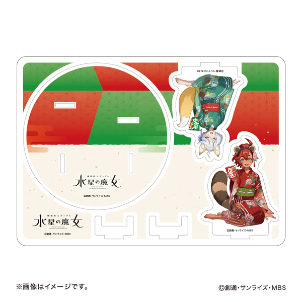 機動戦士ガンダム 水星の魔女】 アクリルヌードルストッパー（スレッタ
