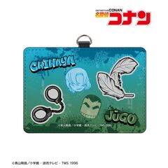 名探偵コナン 萩原千速&横溝重悟 グラフィティモチーフ ネックストラップ付き2ポケットパスケース（2026年8月下旬以降発売予定）