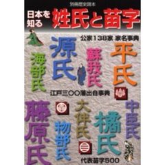 日本を知る姓氏と苗字