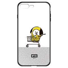 BT21 【CHIMMY】 ガラスハイブリッドiPhone8Plus/7Plusケース