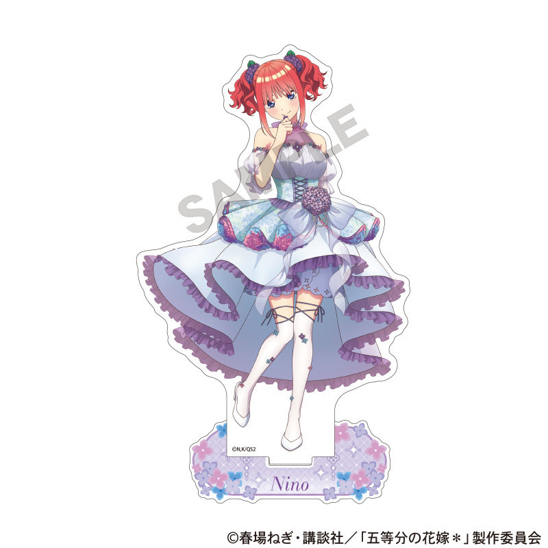 五等分の花嫁 アクリルスタンド 中野二乃 紫陽花ドレス（2025年9