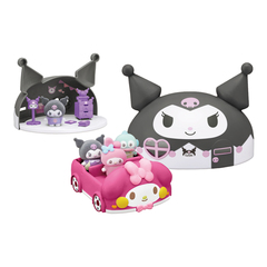 ぷちとも Sanrio characters クロミのおうち＆マイメロディのくるまセット スペシャルカラーver.