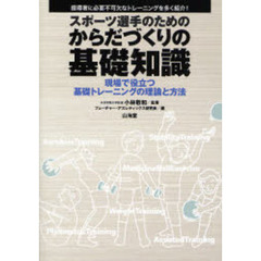 スポーツ選手のためのからだづくりの基礎知識　現場で役立つ基礎トレーニングの理論と方法　指導者に必要不可欠なトレーニングを多く紹介！