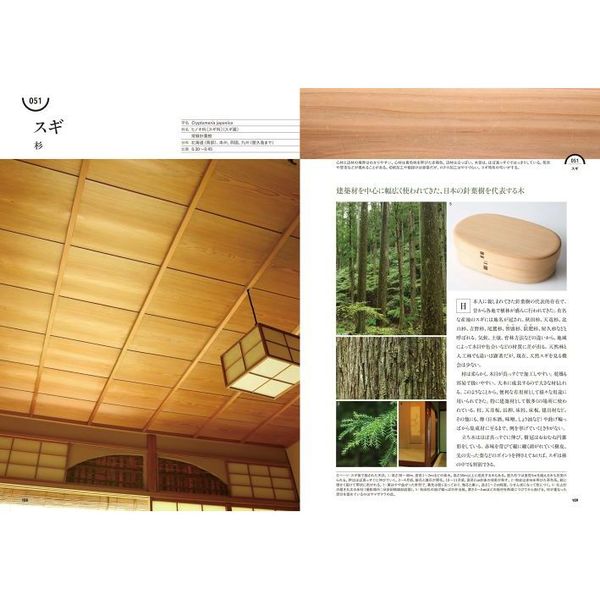 樹木と木材の図鑑 種類・特徴から材質・用途までわかる 日本の有用種