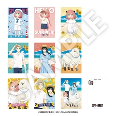 【SPY×FAMILY】おでけけの思い出ポストカードセット(9枚入り)＜セブンネット限定＞